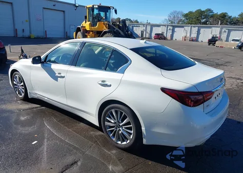 2024 Infiniti Q50 Luxe Awd z USA, uszkodzony, nr VIN JN1EV7BR9RM630670